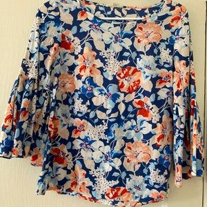 Colorful blouse for working